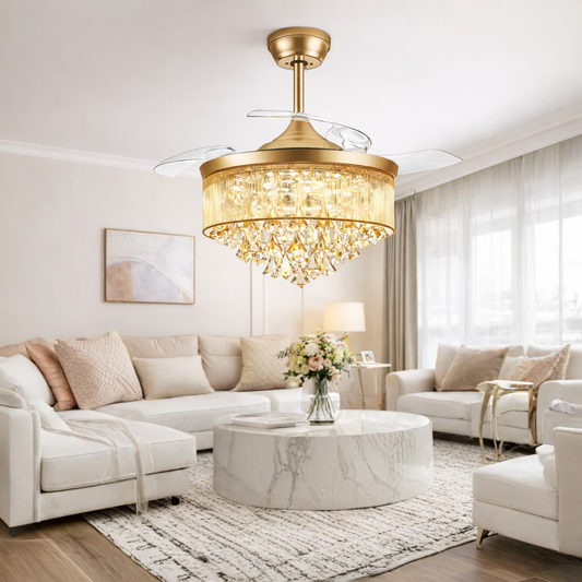 Chandelier Ceiling Fans | Oltao
