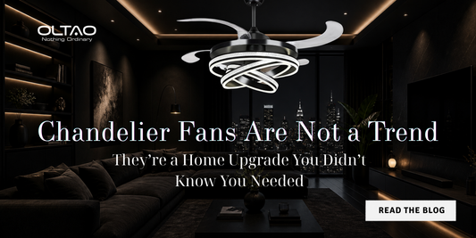 Chandelier Fans Are Not a Trend—They’re a Home Upgrade You Didn’t Know You Needed