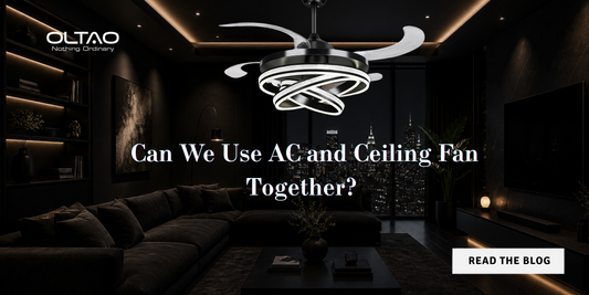 can we use ac and ceiling fans together