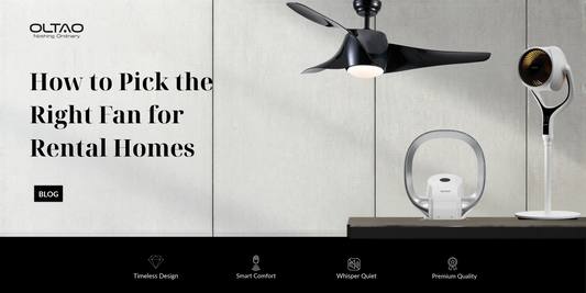 How to Pick the Right Fan for Rental Homes Without Permanent Changes