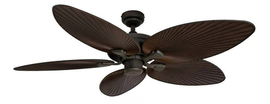Harper 52-Inch Tropical Ceiling Fan – Dual Side Textured Blades, Stylish Home Décor Fan