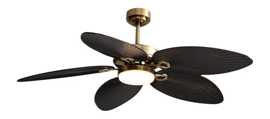 Harper 52 inches Tropical Ceiling Fan  Antique Bronze Color With LED