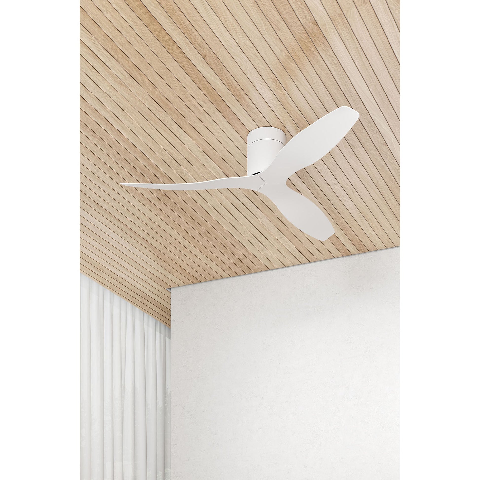 Titan Stylish 52 Inches Hugger Ceiling Fan | Minimalist 3-Blade Low-Profile Design Oltao