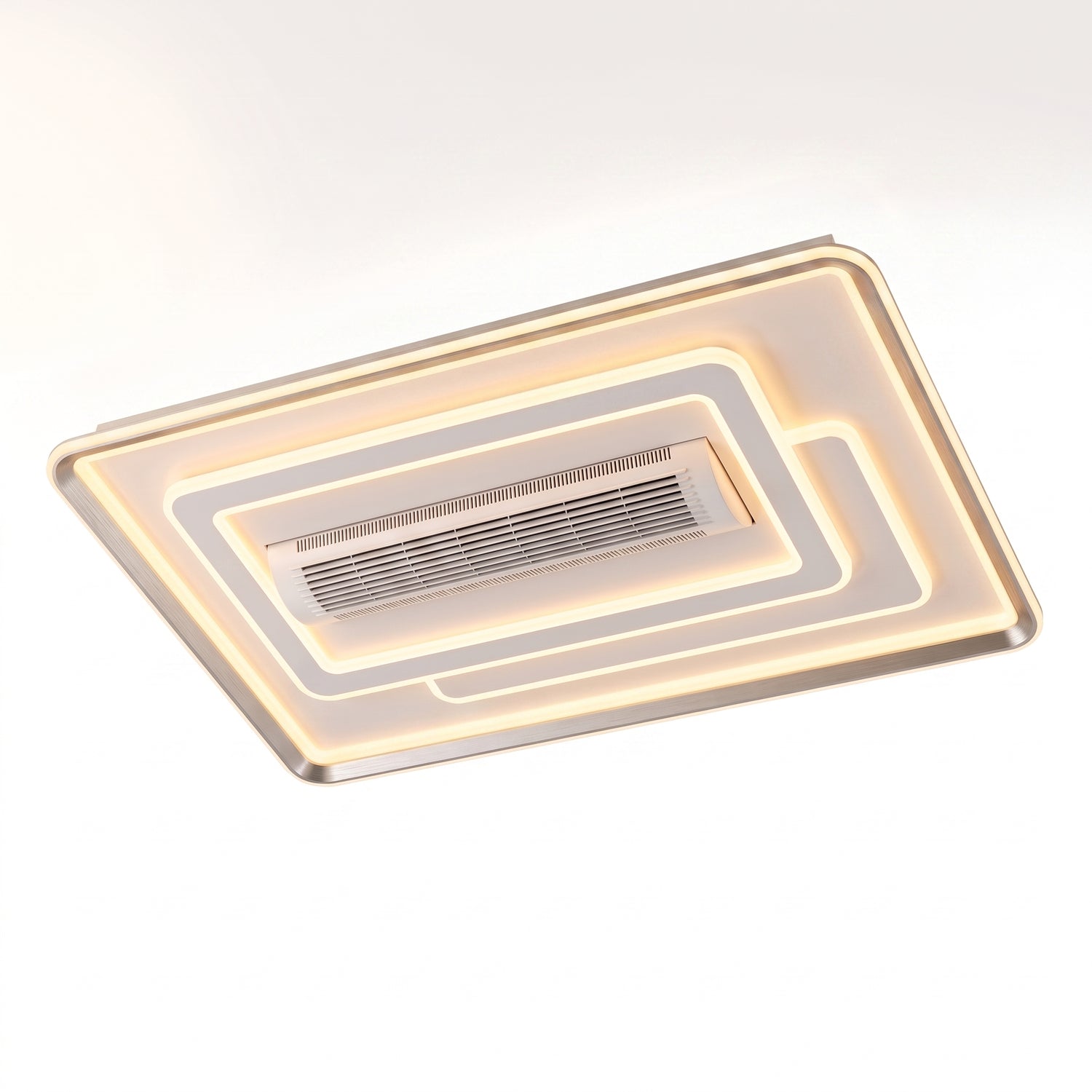 Nirvana Bladeless Flush Mount Cassette Fan with Designer LED